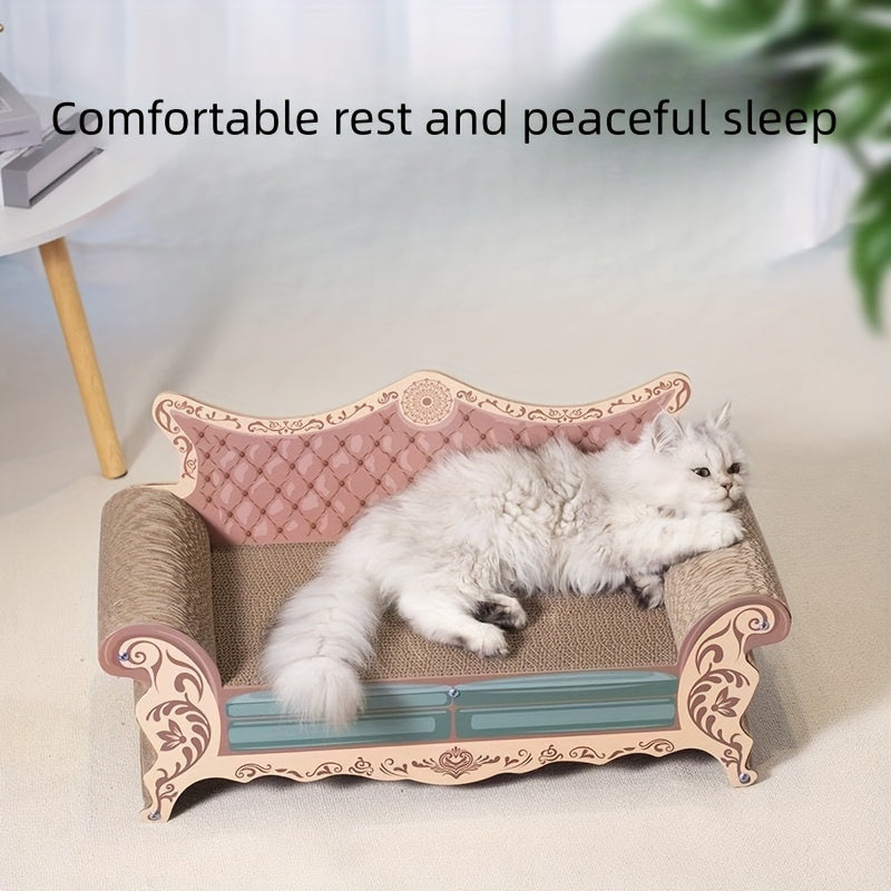面白い猫の引っかきボード、猫の巣、組み合わせ猫ベッド＆ラウンジャースクラッチャー